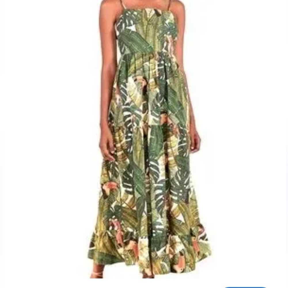 Farm Rio paradise forest tiered maxi size small